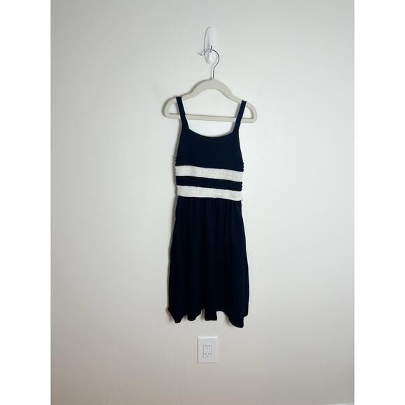 Zara Girls Crochet Combination Dress Size 8 100% Cotton - Picture 2 of 8